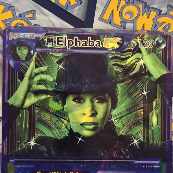 Elphaba Pokemon Card - Wicked - Picture 11 of 13